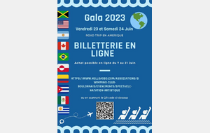 Billeterie en ligne spectacle natation artistique